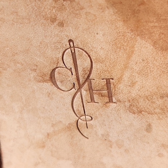 Cole Haan Nike Air Collab Boots Women's 9 Brown Leather Stacked Heel Side Zipper - Picture 8 of 14